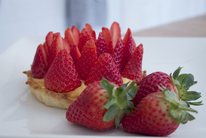 Low FODMAP strawberry tarts